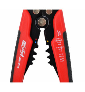 MULTI-FUNCTIONAL STRIPPING & CRIMPING PLIERS 205mm 0.2-6mm²