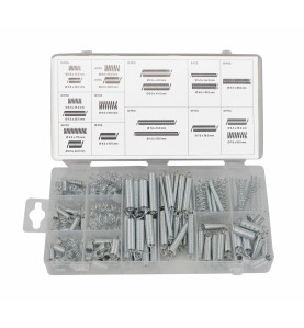 COMPRESSION & EXTENSION SPRING ASSORTMENT SET 200pcs