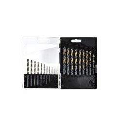 HSS M2 PREMIUM METAL TWIST DRILL BIT SET 13pcs /1.0-10.0mm/ BLACK LINE