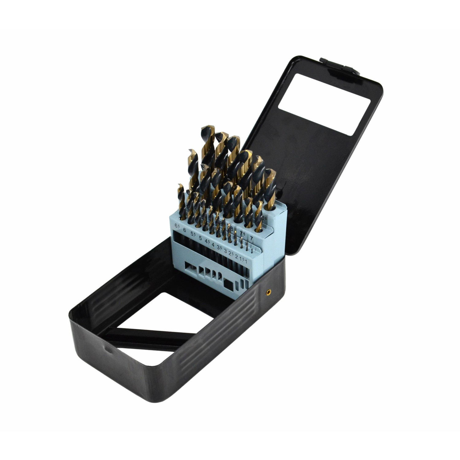 HSS M2 PREMIUM METAL TWIST DRILL BIT SET 25pcs /1.0-13.0mm/ BLACK LINE