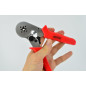 WIRE-END SLEEVES CRIMPING PLIERS 180mm 0.2-6.0mm²