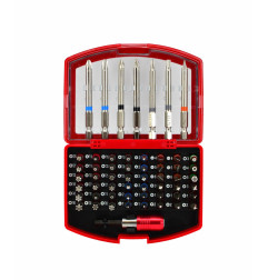 SCREWDRIVER BIT SET w/ MAGNETIC HOLDER 56pcs S2