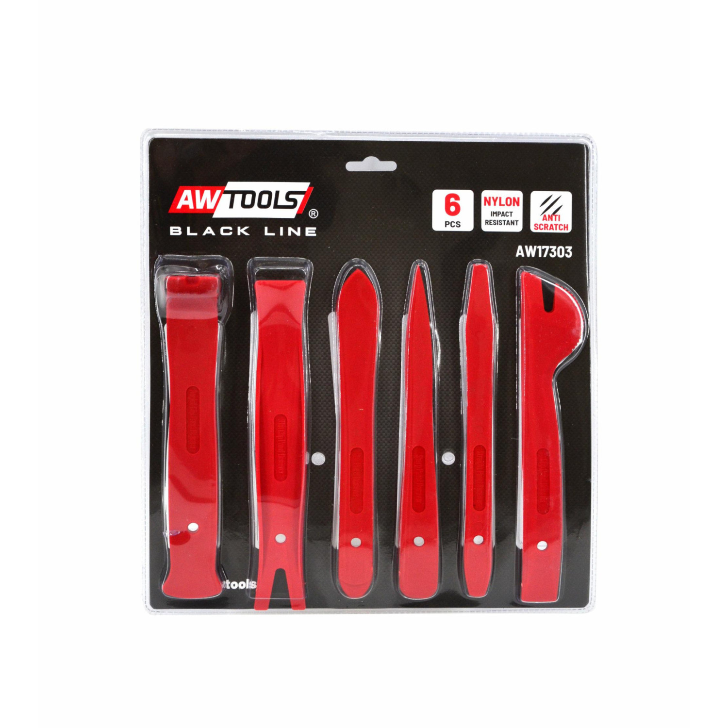 UPHOLSTERY REMOVAL TOOL/ NYLON 6pcs
