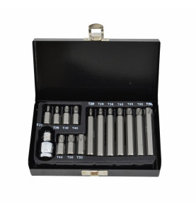 KOŃCÓWKI TORX 15elem. BL