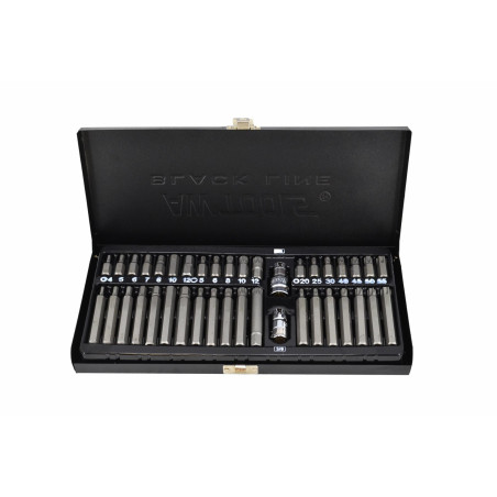 KOŃCÓWKI HEX / TORX / SPLINE KOMPLET 40 CZĘŚCI BL