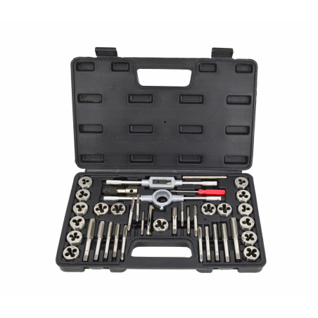 TAP & DIE DRILL BIT SET M3-M12 40pcs
