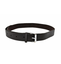 GRAIN OIL-TANNED LEATHER WAIST BELT 127cm