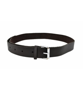 GRAIN LEATHER WAIST BELT 127cm