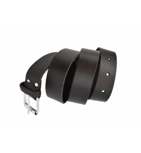 GRAIN LEATHER WAIST BELT 127cm