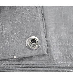 TARPAULIN SHEET/ SILVER 120g  8*10m