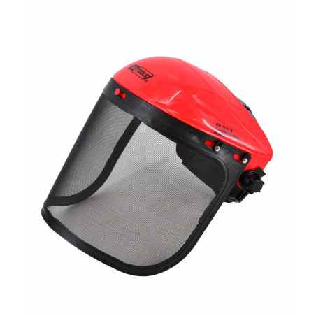 GARDEN HELMET w/ MESH FACE SHIELD