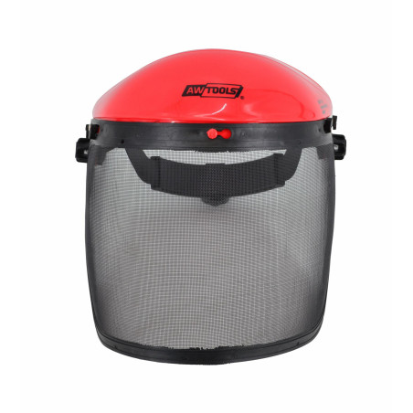 GARDEN HELMET w/ MESH FACE SHIELD