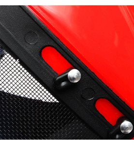 PRZYŁBICA SIATKOWA OSŁONA TWARZY Z NAGŁOWIEM