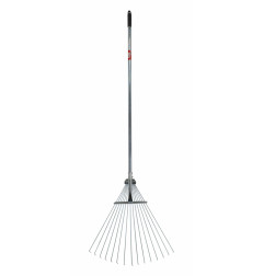 STEEL ADJUSTABLE LEAF RAKE 115-151cm