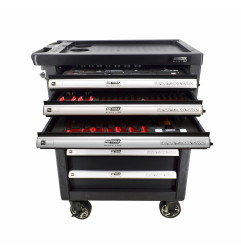 WORKSHOP TOOL CABINET w/ ACCESSORIES 177pcs