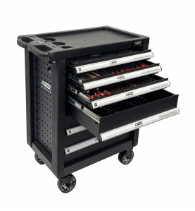 WÓZEK WARSZTATOWY + 177SZT. NARZĘDZI