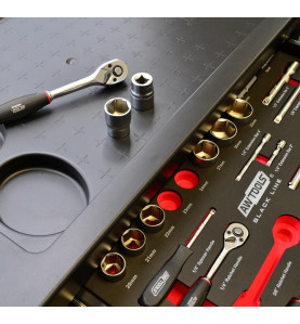 WÓZEK WARSZTATOWY + 177SZT. NARZĘDZI