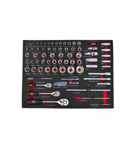 6-DRAWER ROLLING TOOL CHEST CABINET w/ 177pcs ACCESSORIES