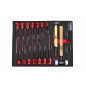 6-DRAWER ROLLING TOOL CHEST CABINET w/ 177pcs ACCESSORIES