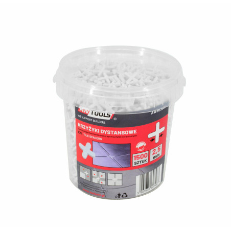 CROSS TILE SPACERS 3.0mm 1500pcs/ BUCKET