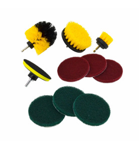 DRILL BRUSH SET 10pcs