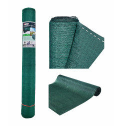 SHADE MESH FABRIC 180g 1.2x50m/ GREEN UV 90%