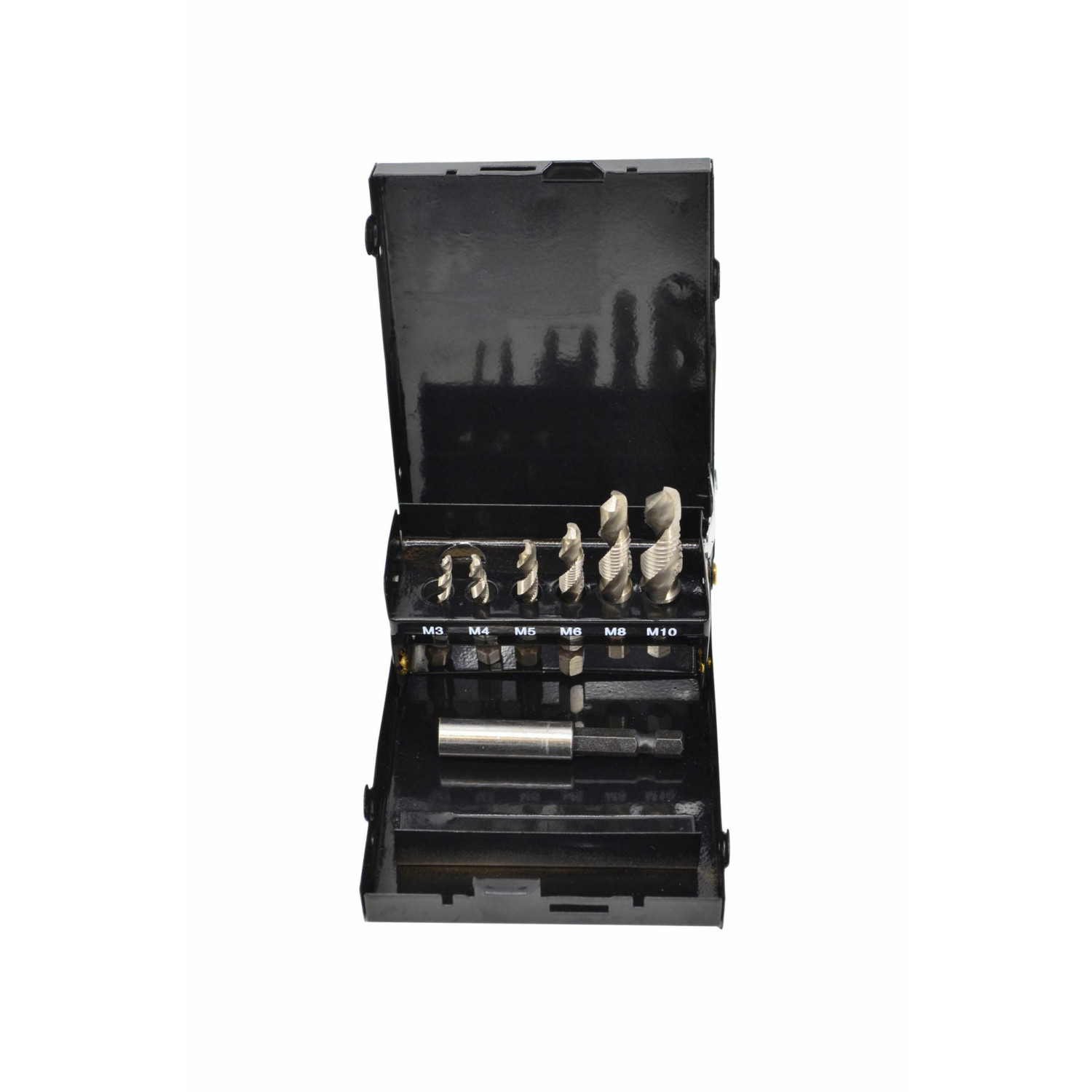 ZESTAW WIERTEŁ GWINTUJĄCYCH M3-M10 7 SZTUK