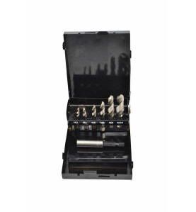 ZESTAW WIERTEŁ GWINTUJĄCYCH M3-M10 7 SZTUK