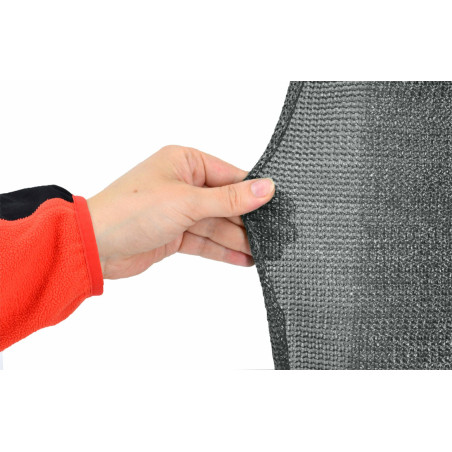 SHADE MESH FABRIC 180g 1.2x10m/ GREY UV 90%