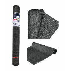 SIATKA CIENIUJĄCA 180g 1,2X50m/ SZARA UV 90%