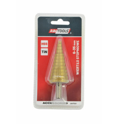 HSS-TiN STEP DRILL BIT 6-35mm