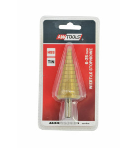 HSS-TiN STEP DRILL BIT 6-35mm