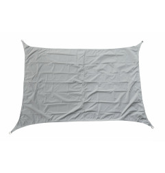 RECTANGULAR SHADE SAIL 3x4m/ GREY
