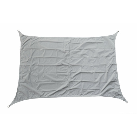 RECTANGULAR SHADE SAIL 3x4m/ GREY