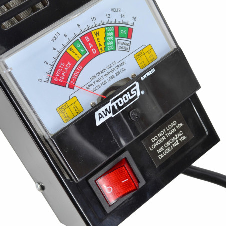 ANALOGUE BATTERY LOAD TESTER 6/12V