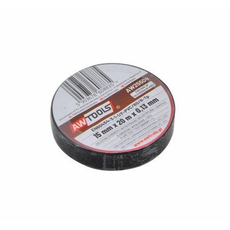PVC INSULATION TAPE 15mm x 20m BLACK 