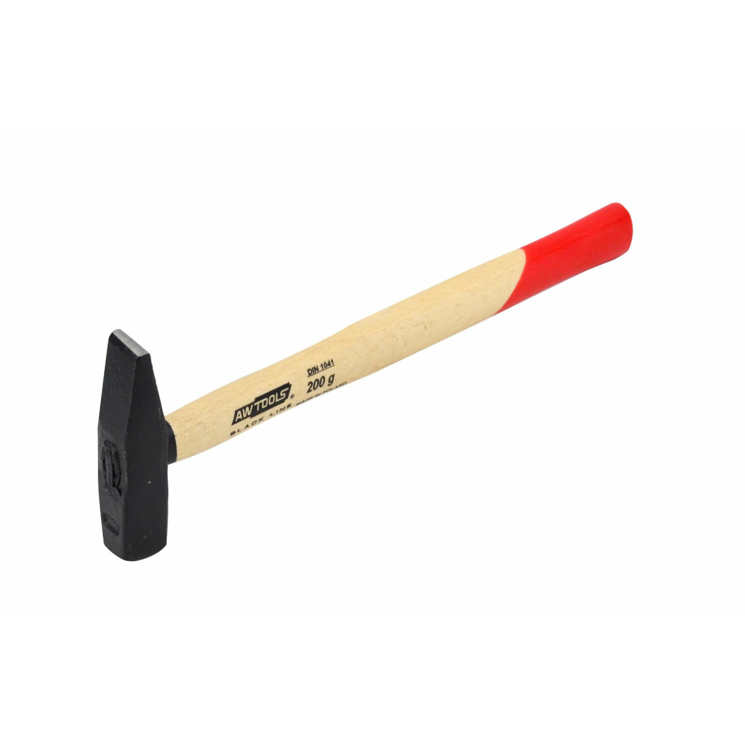 LOCKSMITH HAMMER/ WOODEN HANDLE 0.2kg BLACK LINE