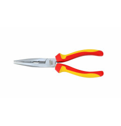 VDE-INSULATED LONG NOSE PLIERS 200mm