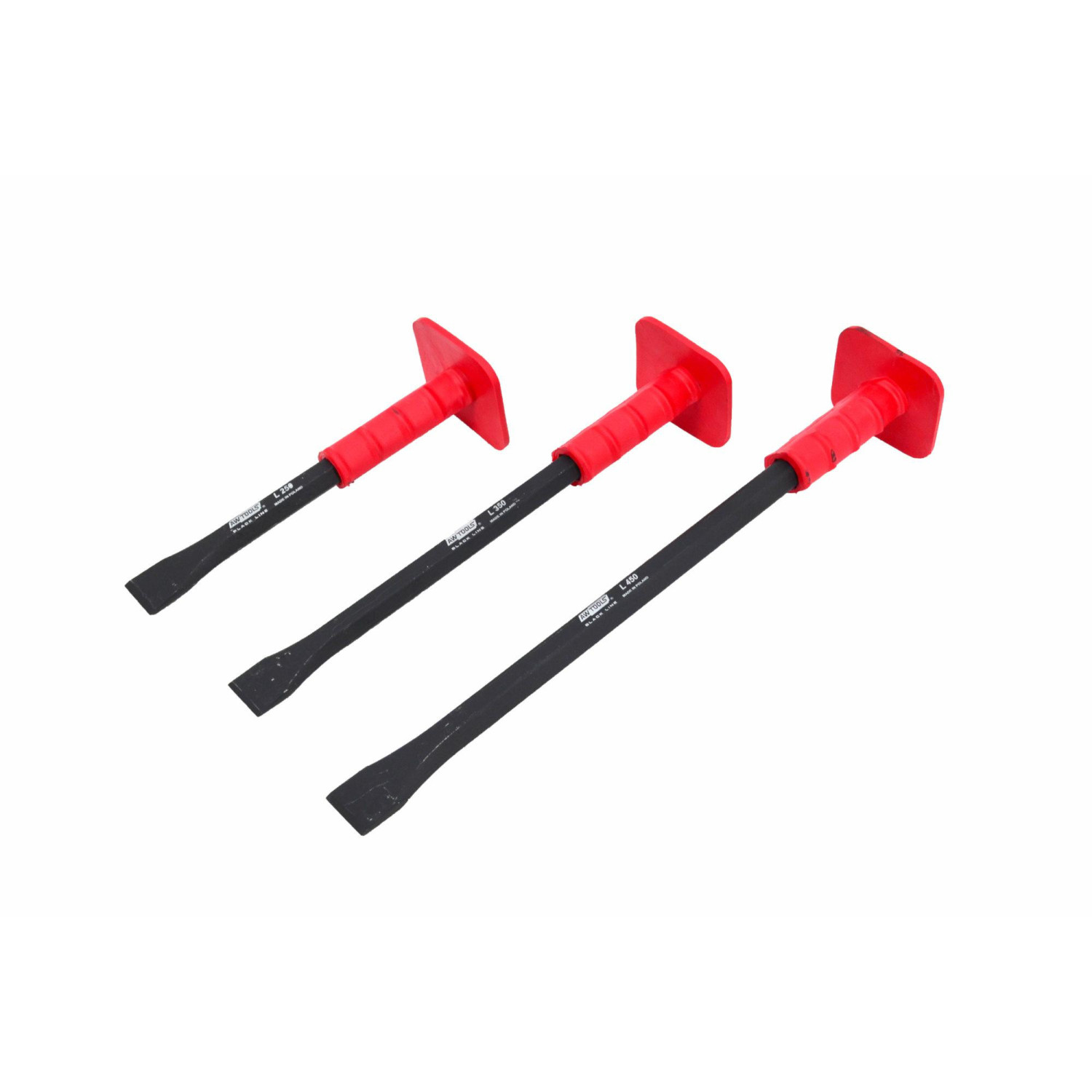 HEX COLD CHISEL w/ HAND GUARD 450mm