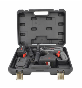 HOOZAR SDS-PLUS BRUSHLESS CORDLESS ROTARY HAMMER DRILL 18V 2x4.0Ah RH10BL