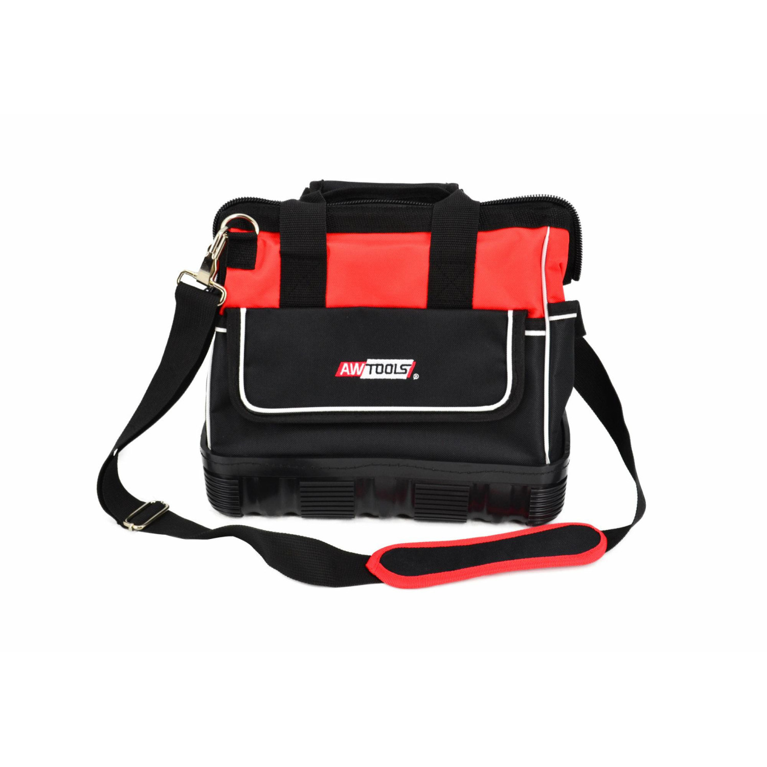 NYLON TOOL BAG w/ 15-POCKETS & RUBBER BASE