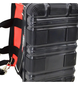 NYLON TOOL BAG w/ 15-POCKETS & RUBBER BASE