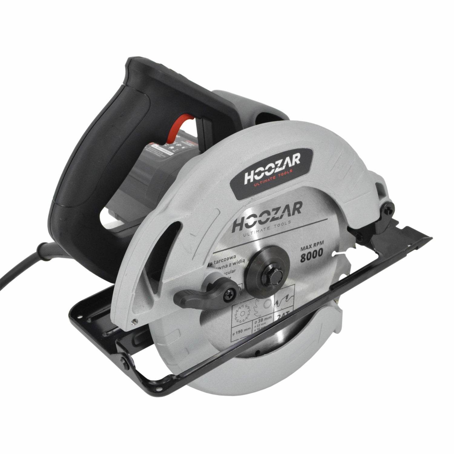 CIRCULAR SAW 1500W KD76 w/ BLADE 190mm