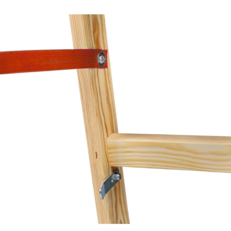 DRABINA DREWNIANA 2x 4 STOPNI 150KG