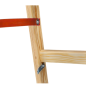 DOUBLE-SIDED WOODEN LADDER 2x4 150kg