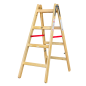 DOUBLE-SIDED WOODEN LADDER 2x4 150kg