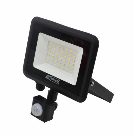 SLIM LED PIR FLOODLIGHT 30W 2850LM