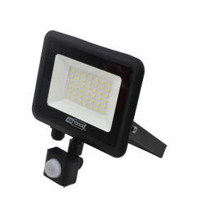 SLIM LED PIR FLOODLIGHT 30W 2850LM