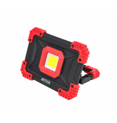 RECHARGEABLE COMPACT LED FLOODLIGHT w/ USB OUTPUT 20W 1400LM BLACK LINE