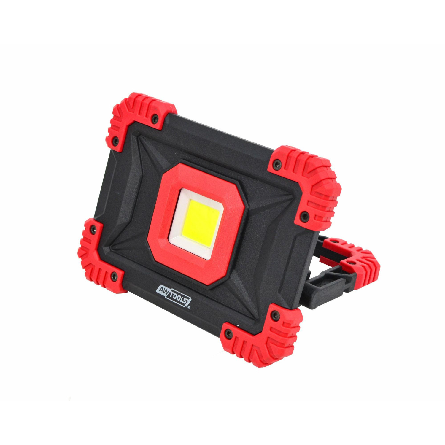 RECHARGEABLE COMPACT LED FLOODLIGHT w/ USB OUTPUT 20W 1400LM BLACK LINE